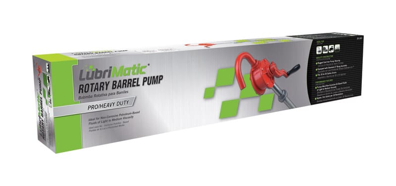 Lubrimatic LUBR55303 Manual Rotary Barrel Pump