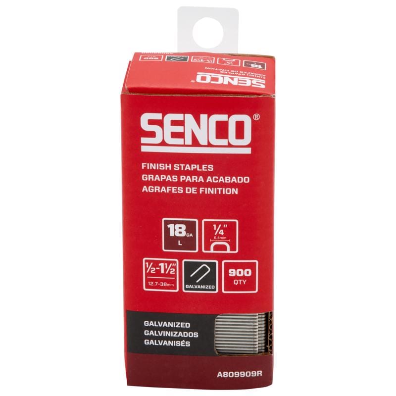 Senco A809909R STAPLE GLV 1/4" 18G 900P
