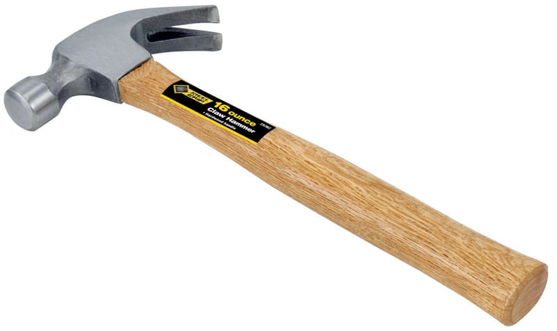 Steel Grip 2257962 Claw Hammer Wood 16 Oz