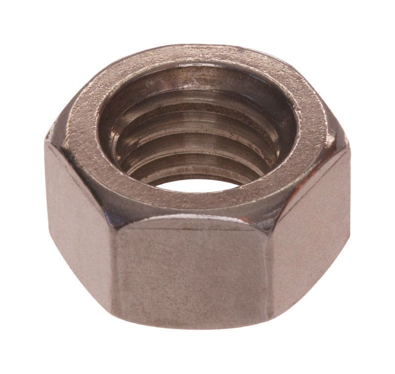 Hillman 0829234 #10-32 in. Stainless Steel SAE Hex Machine Screw Nut 100 pk