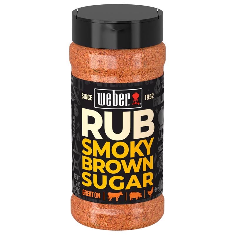 Weber 1112207 Smoky Brown Sugar Dry Rub 12 oz