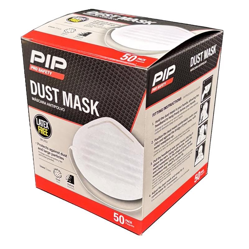 Pip PRO42310-50 Pro Dust Protection Dust Mask White 50 pk