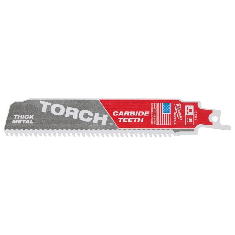 Milwaukee 48-00-5201 Sawzall Blade 6" 7 Tpi Carbide