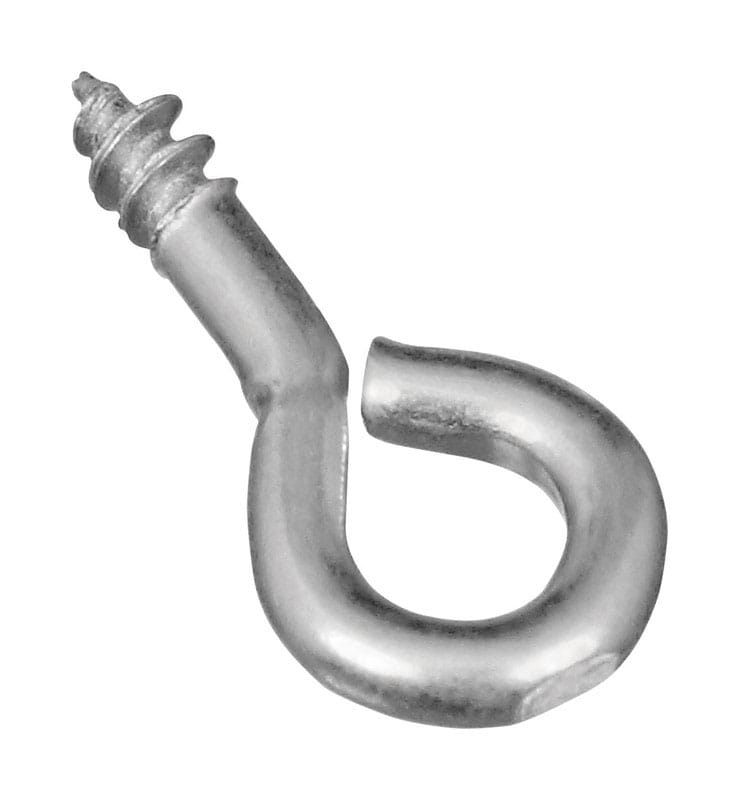 National Hardware N118-323 0.08 in. D X 5/8 in. L Zinc-Plated Steel Screw Eye 10 lb. cap. 14 pk