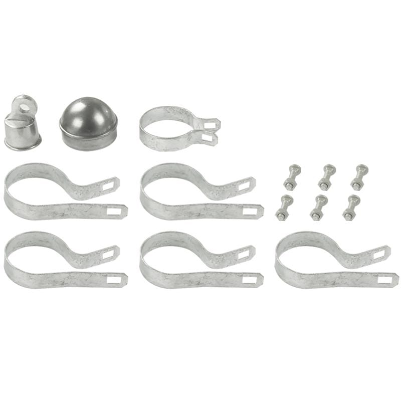 Yardgard 328644C 6 ft. H Aluminum Chain Link Fence End/Gate Post Kit