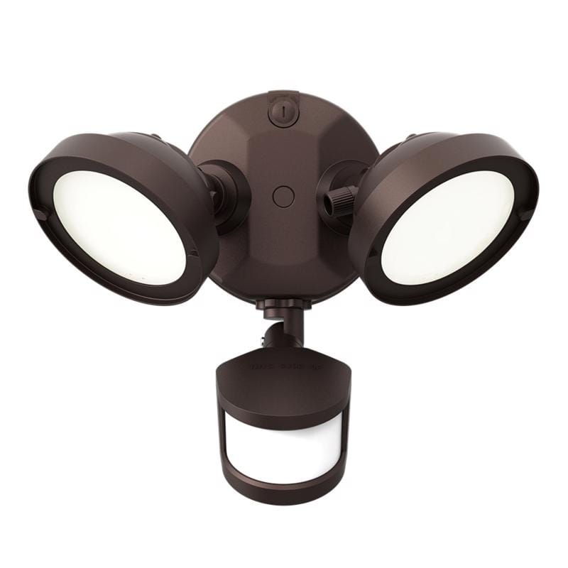 Halo TGS2S402MRRB Motion-Sensing Hardwired LED Bronze Floodlight