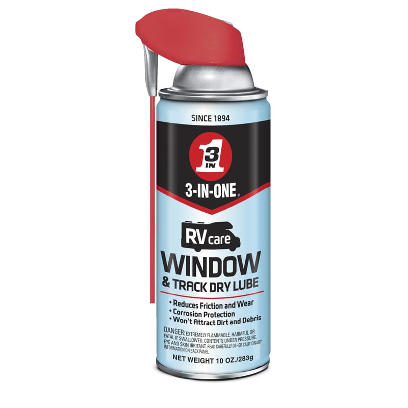 3-IN-ONE 120091 Smart Straw Window and Track Dry Lubricant 10 oz