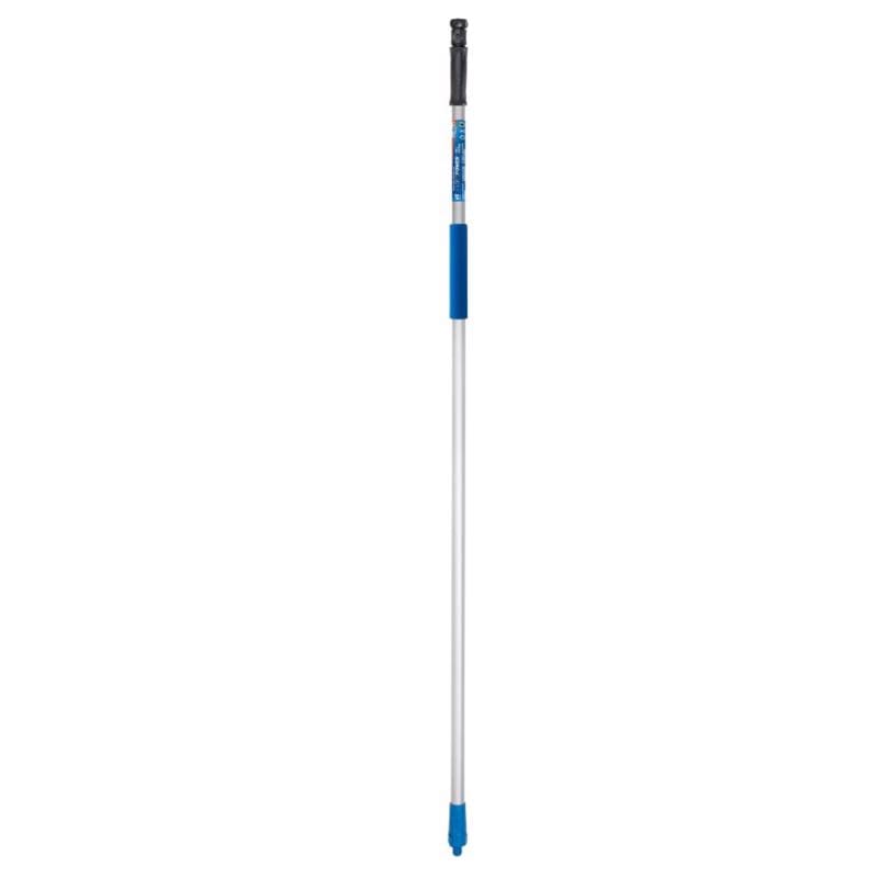 Unger Lock-On Hyrdopower 976550 Unger 60 in. L X 1 in. D Aluminum Water Flow Pole Silver/Blue