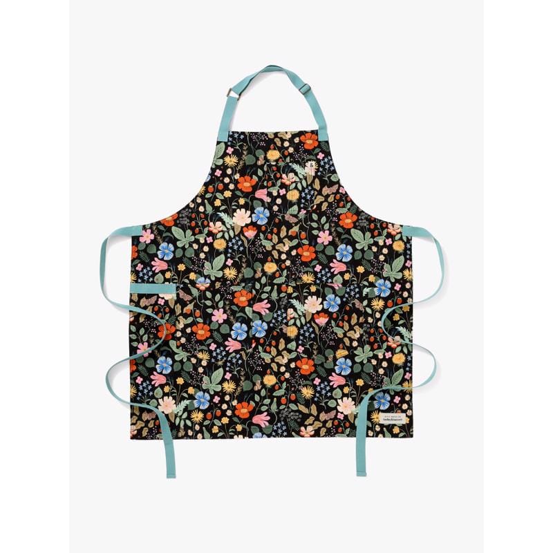 Hedley & Bennett 810059948372 Rifle Paper Co. Strawberry Fields Cotton Apron