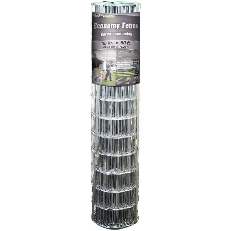 Yardgard 308361B 36 in. H X 50 ft. L Steel Welded Wire Fence 2x3 in.