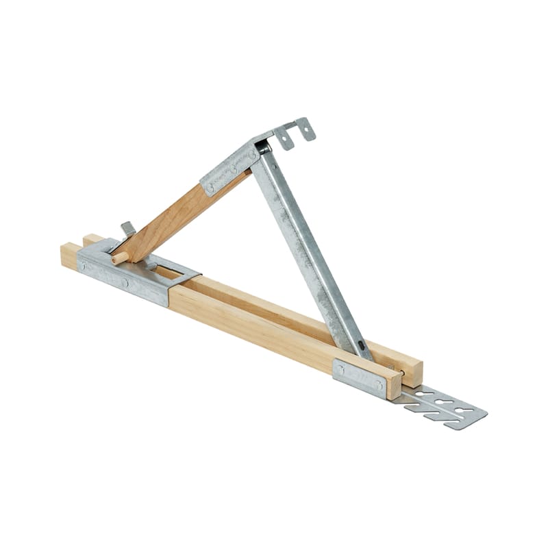 Qual-Craft 2510 Steel/Wood Roof Bracket 1 pk