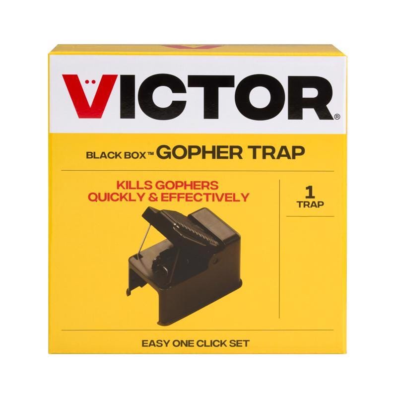 Victor M0626 Black Box Small Choker Loop Animal Trap For Gophers 1 pk