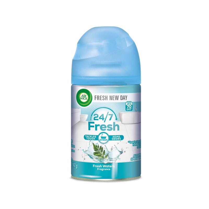 Air Wick 6233879553 Freshmatic Fresh Waters Scent Air Freshener Refill 6.17 oz Liquid