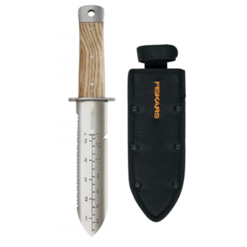 Fiskars 370880-1002 7 in. Stainless Steel Gardening Knife