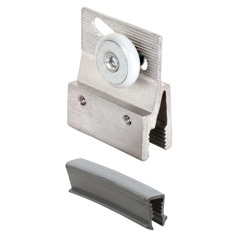 Prime-Line M 6145 3/4 in. D X 1.75 in. L Aluminum/Nylon Roller Assembly 2 pk