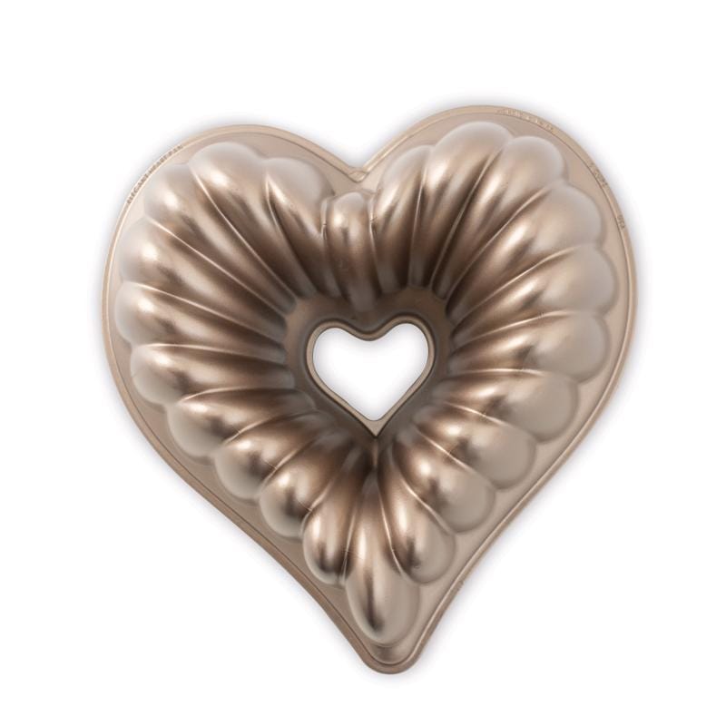 Nordic Ware 55548 10.5 in. W X 11 in. L Heart Bundt Pan Pink 1 pc