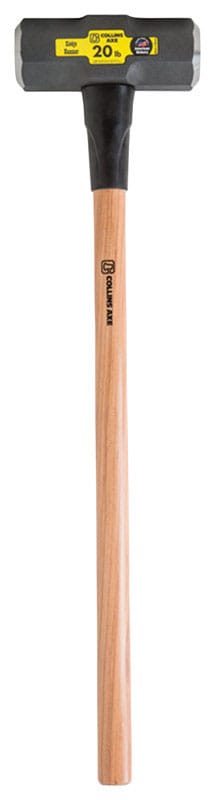 Collins MD-20H-C/32430 20 lb Steel Double Face Sledge Hammer 36 in. Hickory Handle
