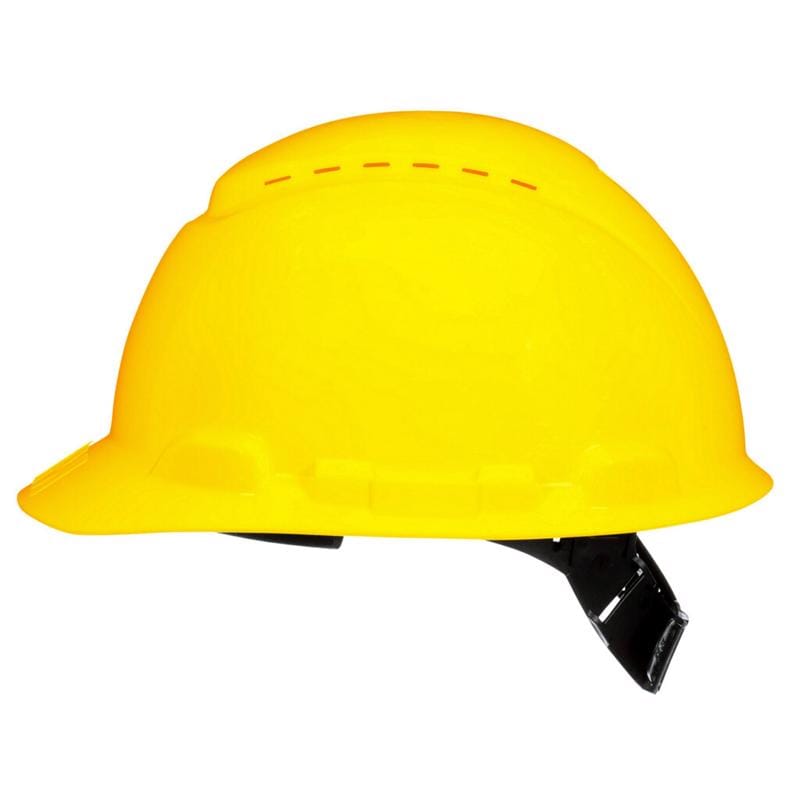 3M CHHYH1-V-12-DC Pinlock Hard Hat Yellow Vented