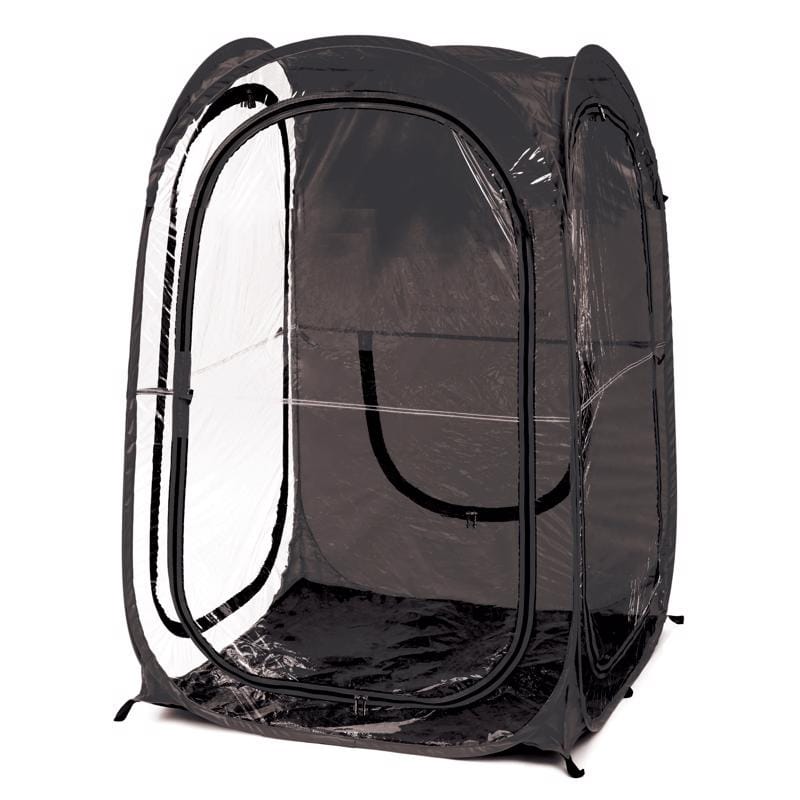 Weather Pod RTB-TMPXL-BLK Under the Weather Polyester Chair Tent Pop-Up Tent 5 ft. H X 3 ft. W X 3 ft. L