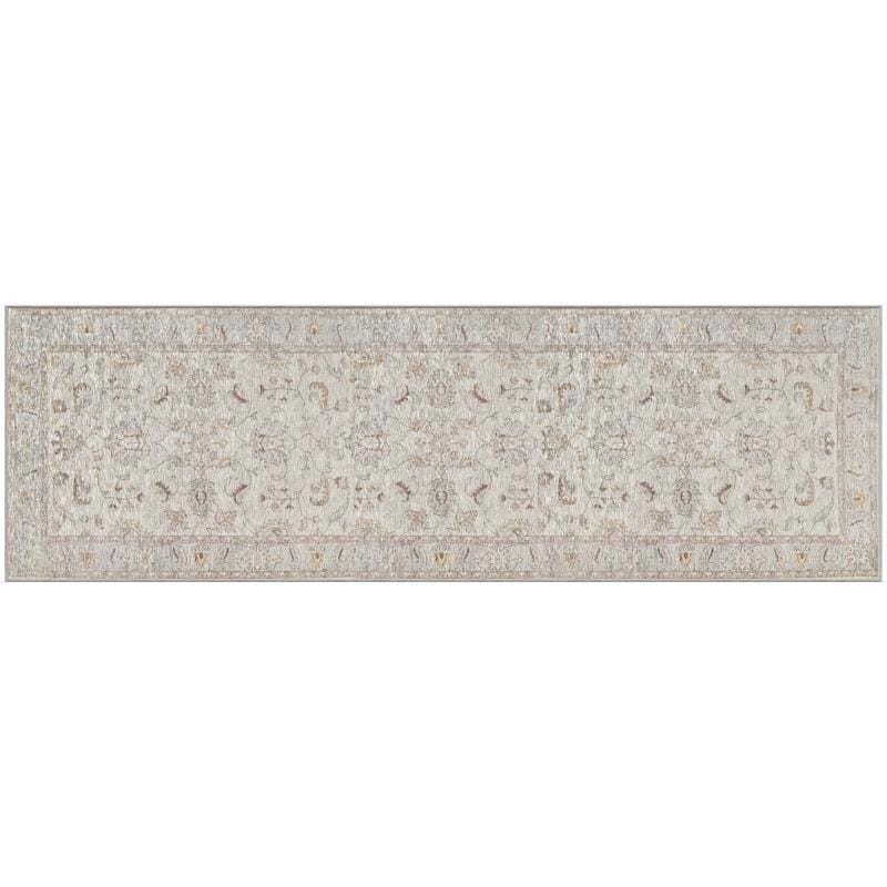 Gel Pro 107-1-2476-JDOT NeverMove 24 in. W X 76 in. L Beige Jordan Oatmeal Polyester Runner Rug