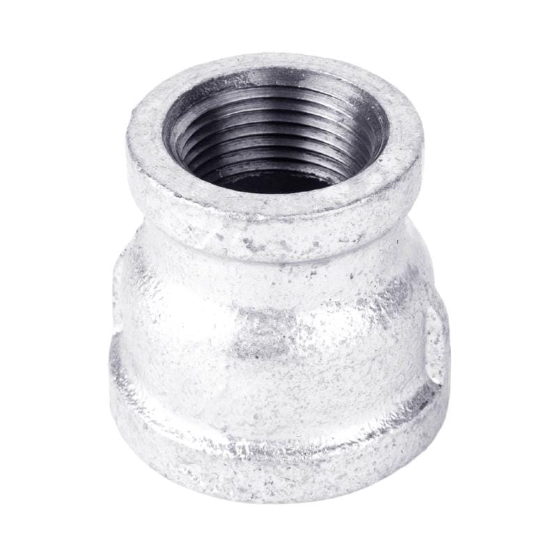 STZ Industries 501859 2 in. FIP each X 3/4 in. D FIP Galvanized Malleable Iron Reducing Coupling