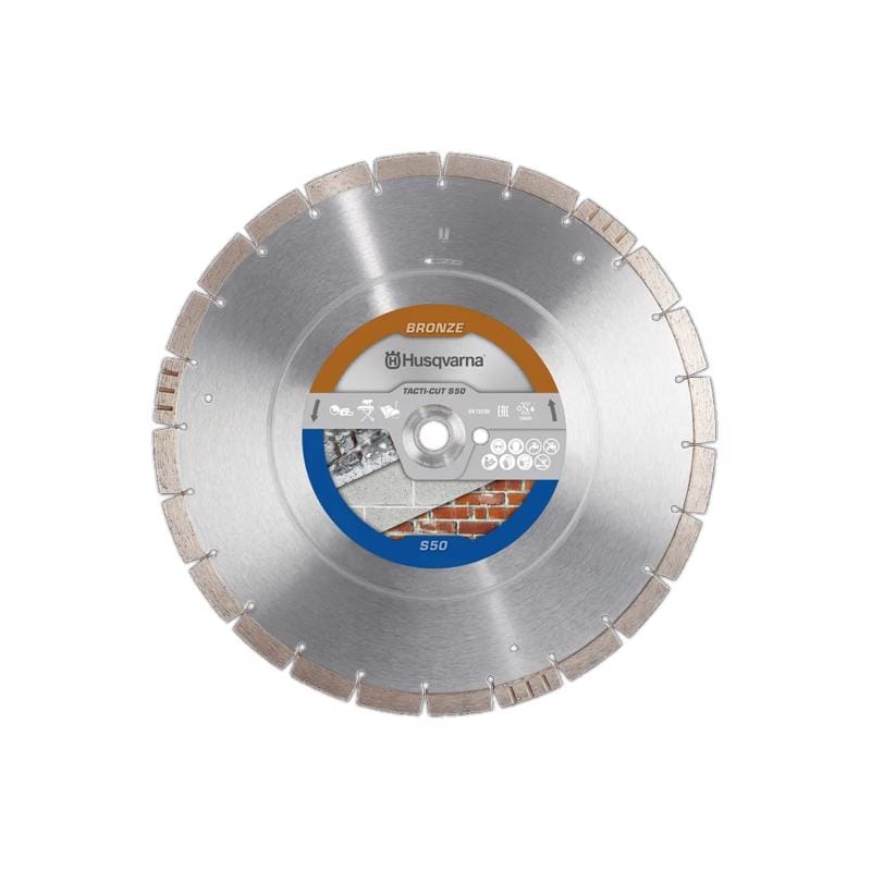 Husqvarna 582705202 14 in. D X 1 in. T-CUT S50 PLUS Diamond Circular Saw Blade 1 pc