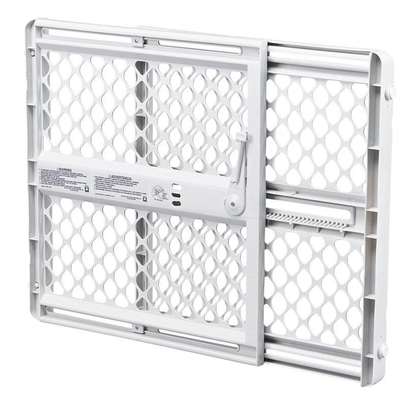 North States 8625 26 in. H X 26-42 in. W Plastic Pet Gate