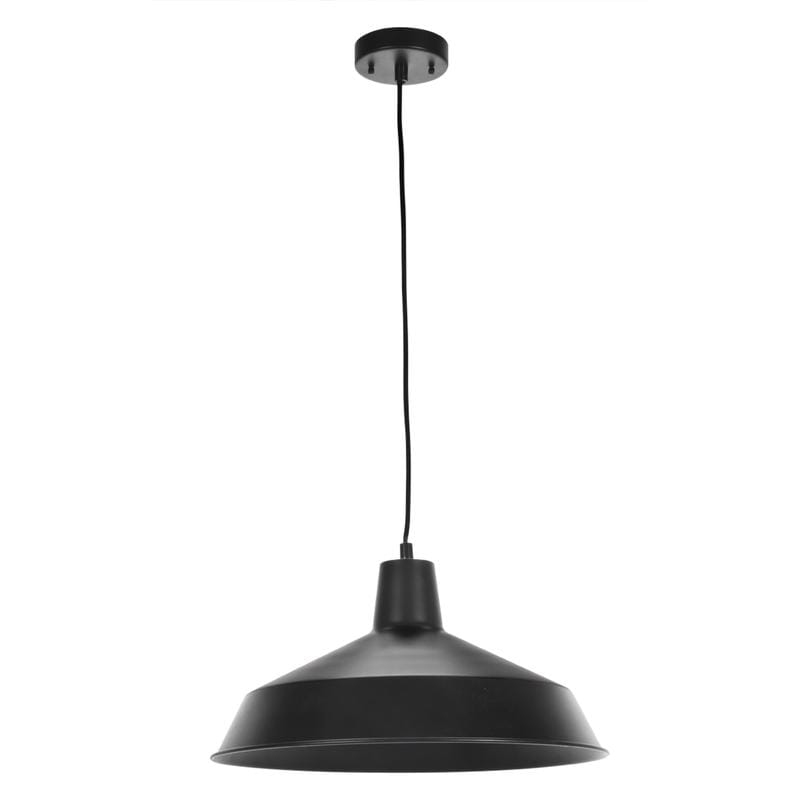 Globe Electric 65155 Barnyard Matte Black 1 lights Pendant Light