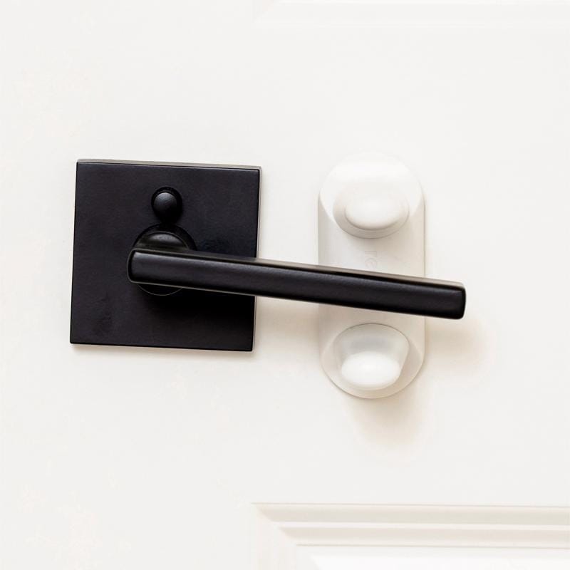 Regalo 6111 W White Plastic Lever Handle Lock 1 pk