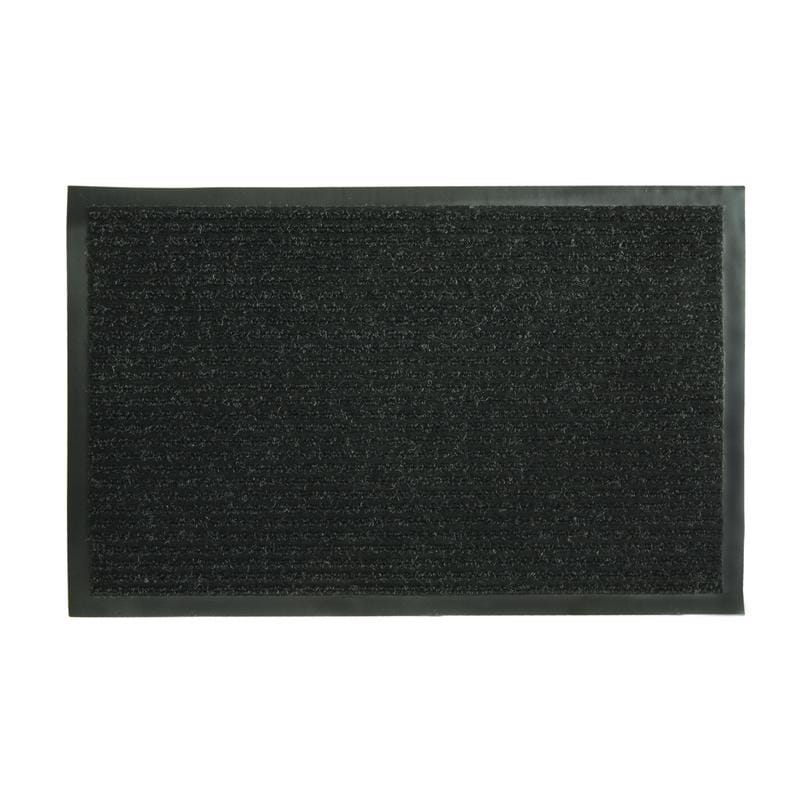 Sports Licensing Solutions 27390 18 in. W X 28 in. L Black Ribbed Polypropylene Utility Mat