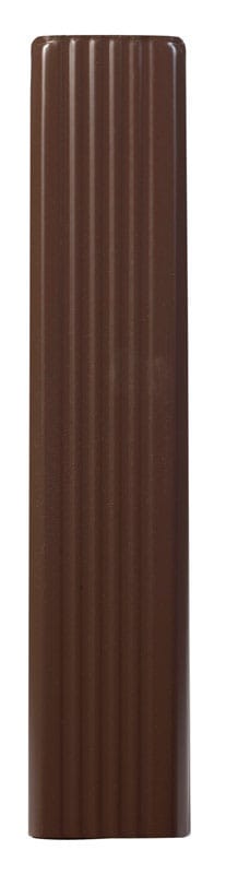 Amerimax 2507519HP 3 in. H X 2 in. W X 15 in. L Brown Aluminum K Downspout Extension