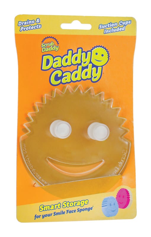 Scrub Daddy DCDDY12CT Daddy Caddy Heavy Duty Sponge For Household 7.4 in. L 1 pk