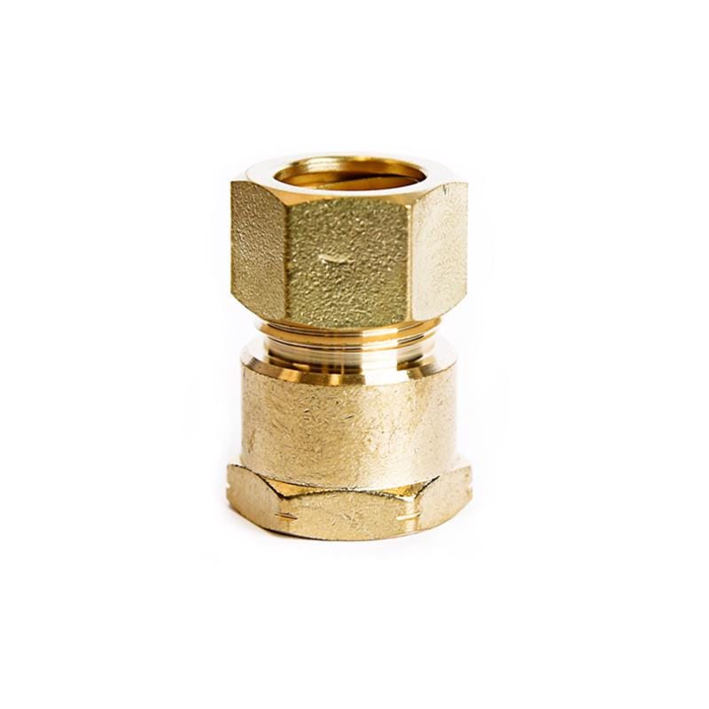 Atc 6JC120110701042 5/8 in. Compression X 1/2 in. D FPT Brass Coupling