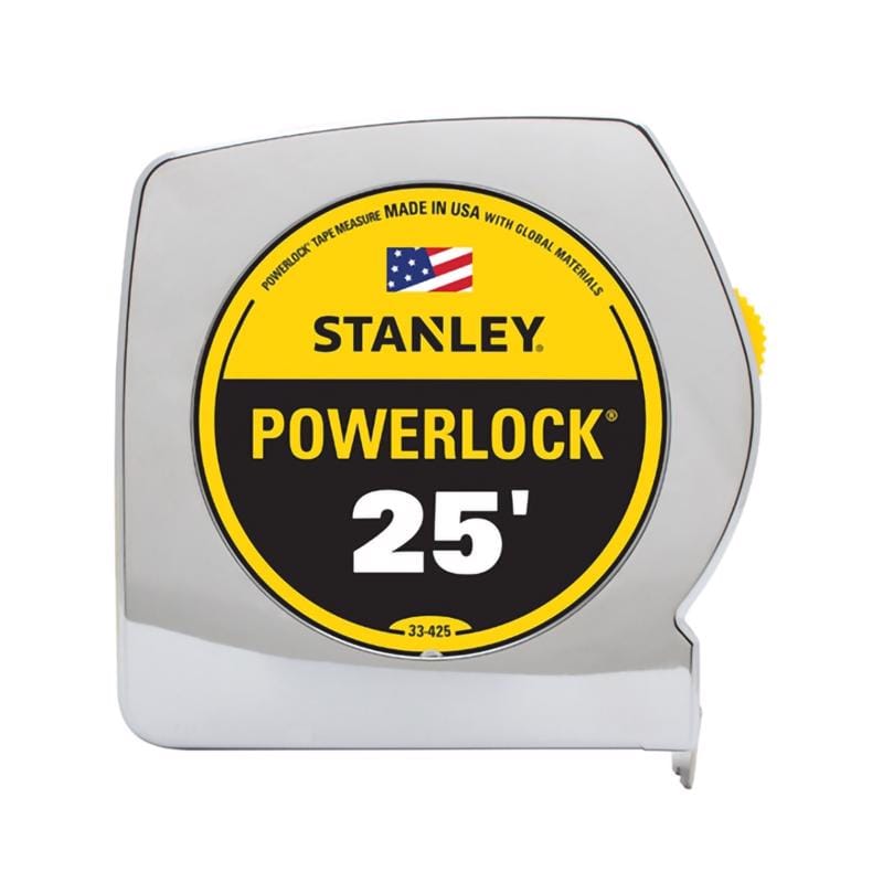 Stanley 33-425 Tape Measr 1"X25'Pwrlock