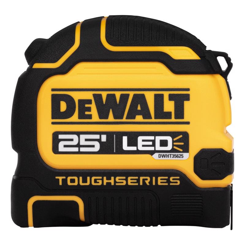 Dewalt DWHT35625S ToughSeries 25 ft. L X 1.25 in. W LED Tape Measure 1 pk