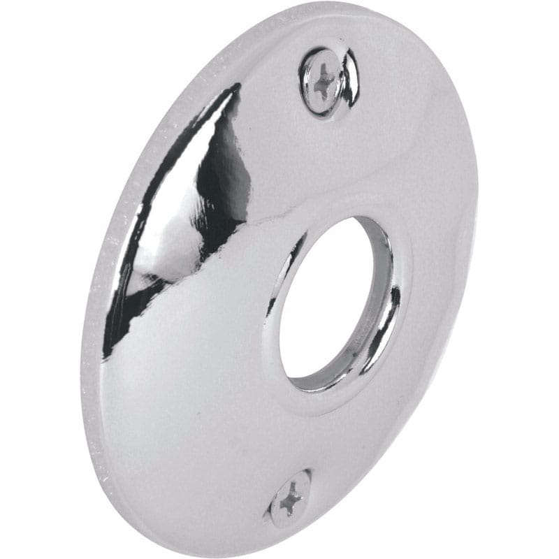 Prime-Line E 2439 Chrome Silver Steel Door Knob Rosettes 2 pk