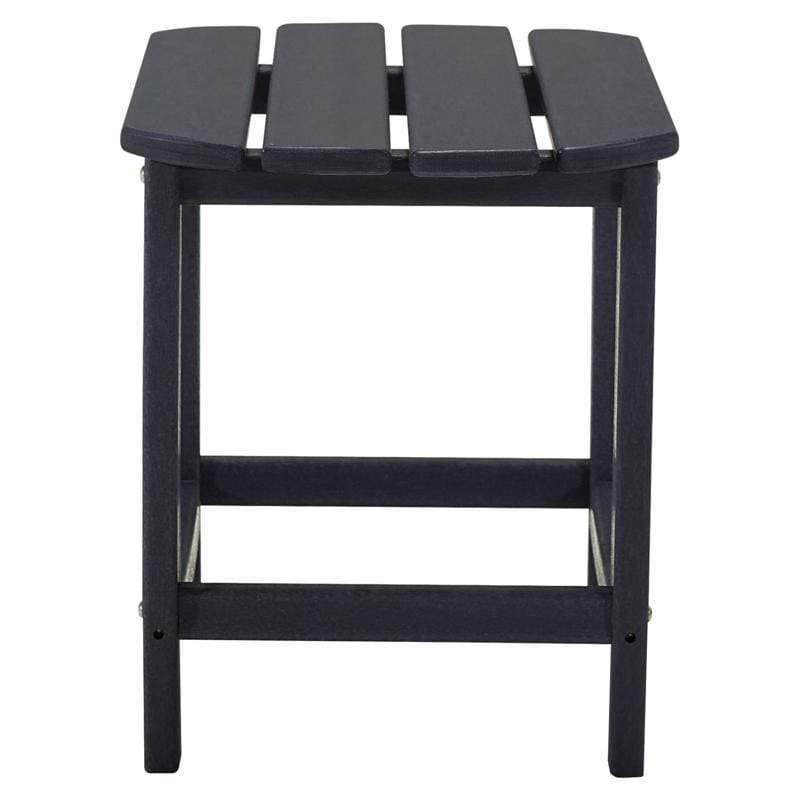 Signature Design P008-703 by Ashley Sundown Treasure Black Square HDPE Contemporary End Table