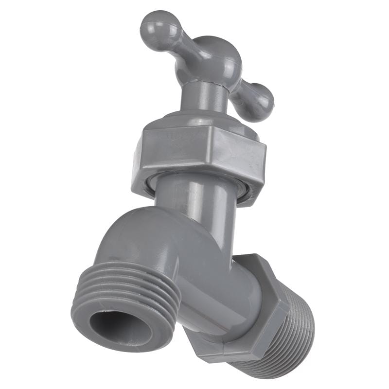 Homewerks VHBCELF4 3/4 in. MIP X 3/4 in. MHT Celcon Hose Bibb