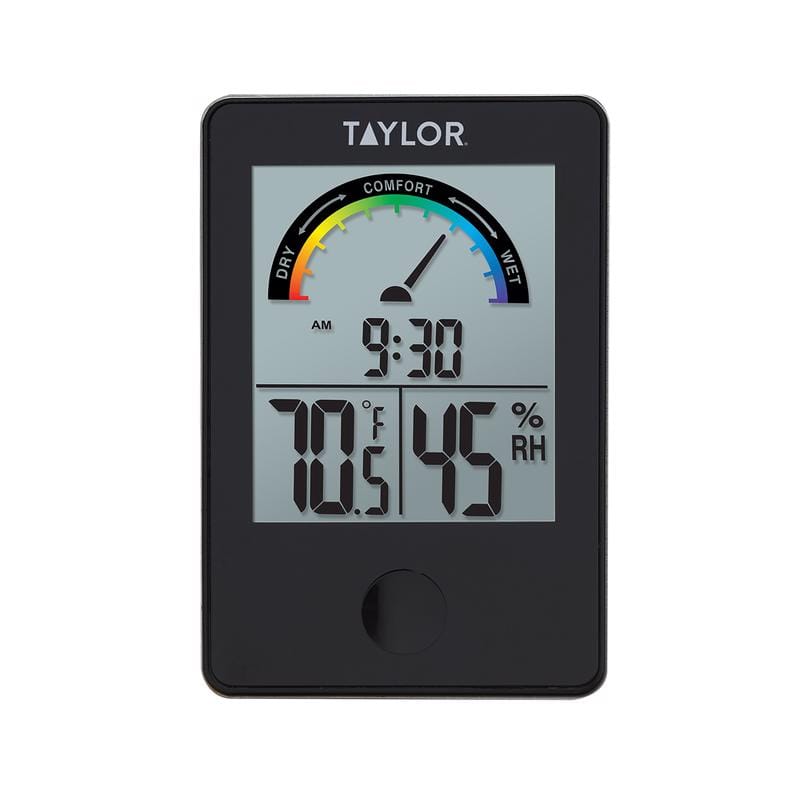 Taylor 1732 Digital Thermometer Plastic Black 3.54 in.