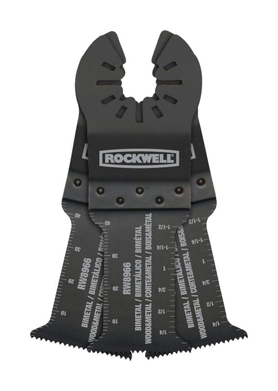 Rockwell RW8966.3 1-13/16 in. L Bi-Metal Plunge Cut Oscillating Blade 3 pk