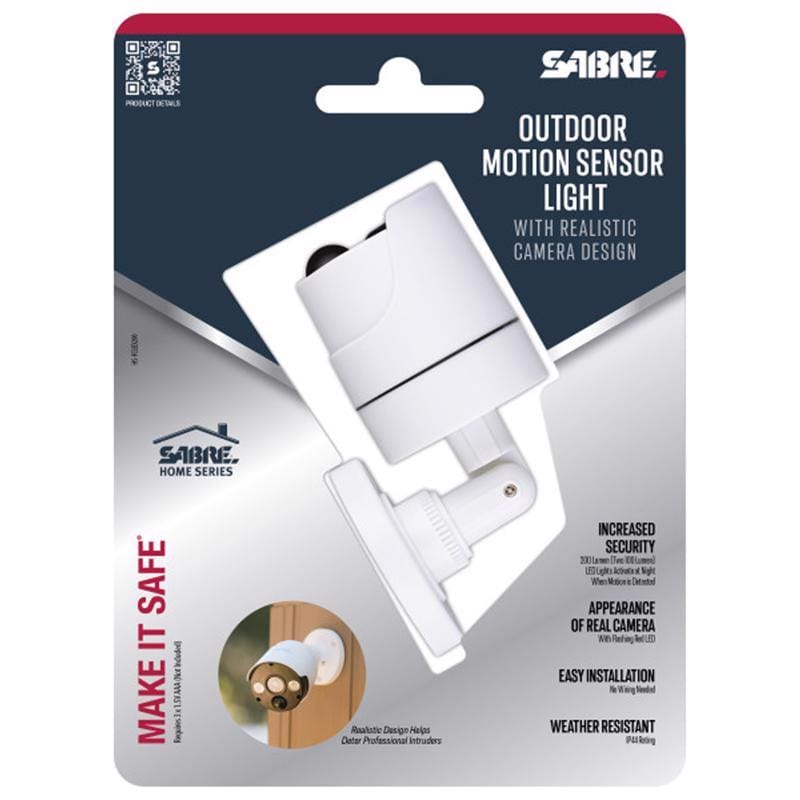 Sabre HS-FCLED200 Indoor and Outdoor Wireless Motion Sensor Spotlight