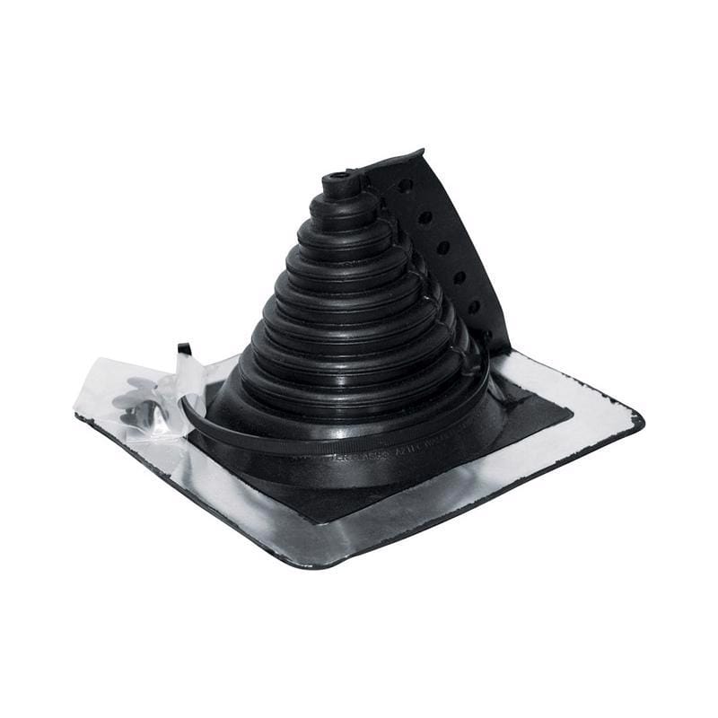 Oatey 14751 Retro Master 8 in. W X 8 in. L Rubber Roof Flashing Black