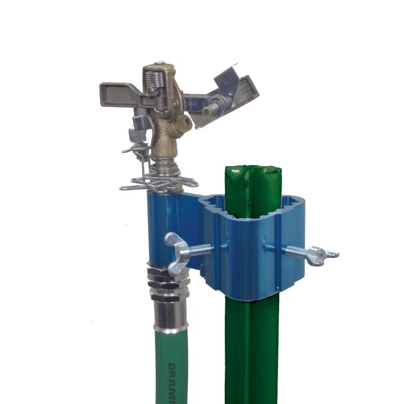 Dramm 10-15205 Colorstorm Aluminum T-Post Base 1-Pattern Impact Sprinkler Head With Stand 70 sq ft 1 pk