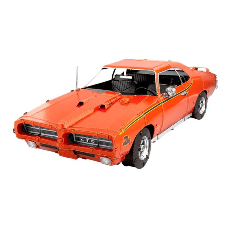 Metal Earth ME1027 1969 Pontiac GTO Judge 3D Metal Model Kit Orange