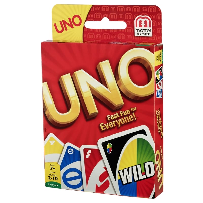Uno 42003 Card Game Multicolored