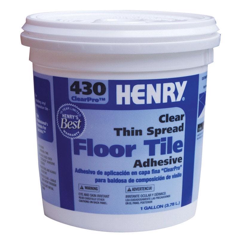 Henry 12098 430 ClearPro Floor Tile Adhesive 1 gal