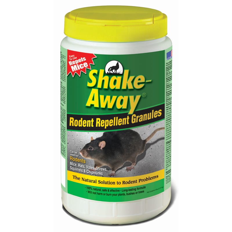 Shake-Away 5006358 Animal Repellent Granules For Rodents 5 lb