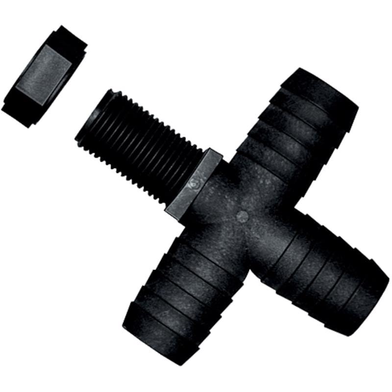 Green Leaf T38CPBG1 Polypropylene 11/16 in. D X 3/8 in. D Adapter 1 pk