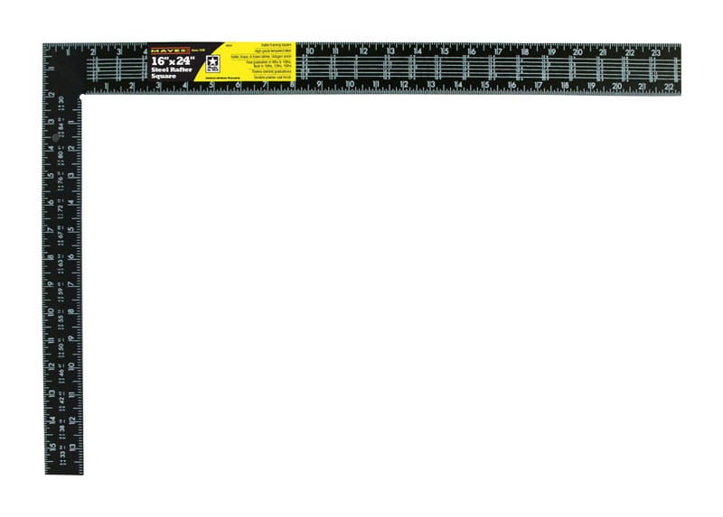 Mayes 10219 24 in. L X 16 in. H Steel Carpenter Square
