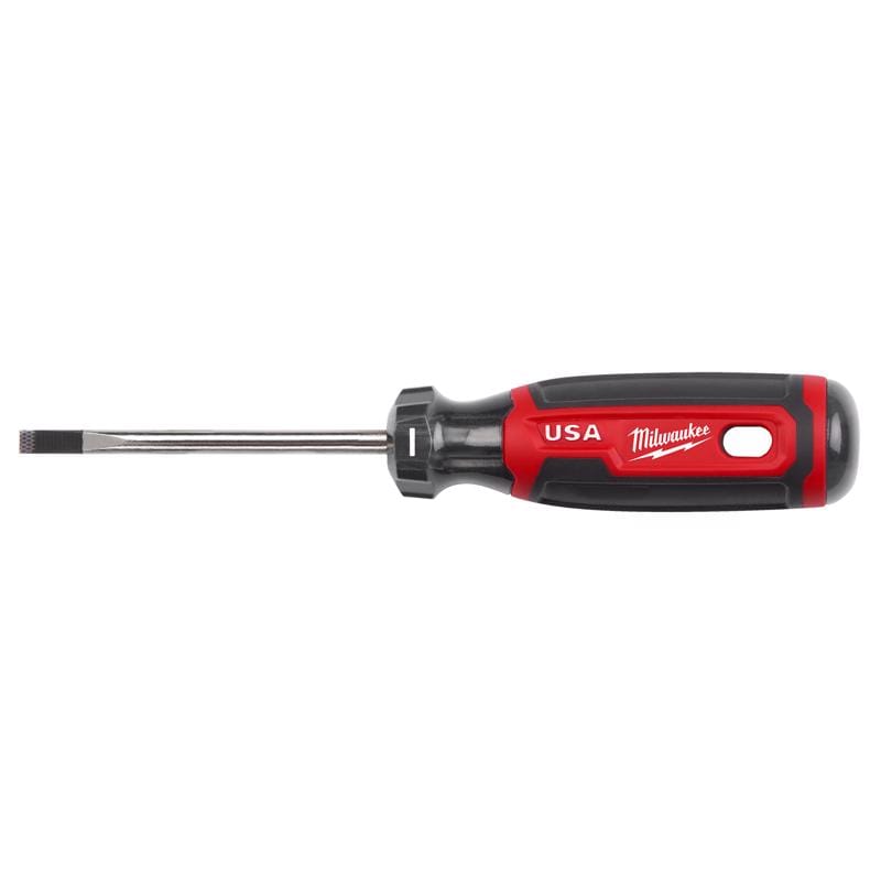 Milwaukee MT211 Made in USA Cushion Grip 3/16 Cabinet Made in USA Screwdriver 1 pk